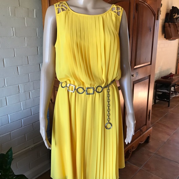 Jessica Simpson Dresses & Skirts - Sweet Jessica Simpson pleated sleeveless dress